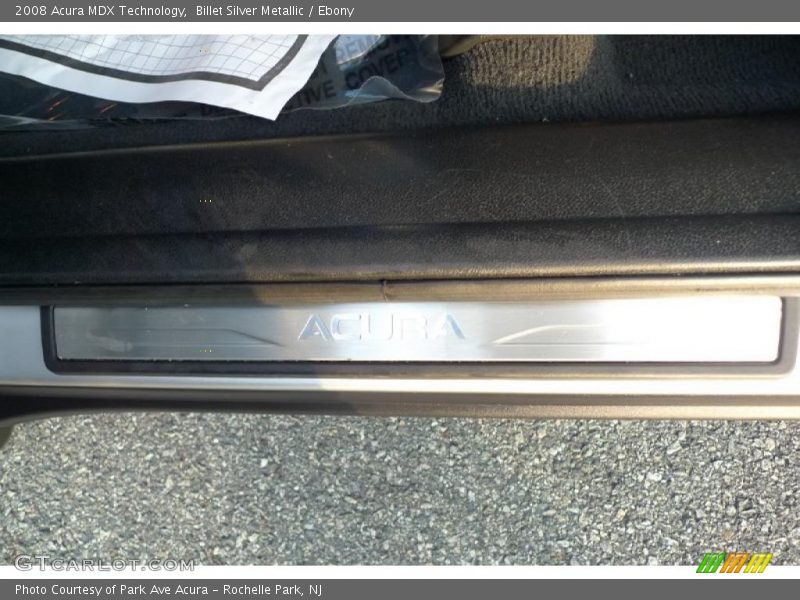 Billet Silver Metallic / Ebony 2008 Acura MDX Technology
