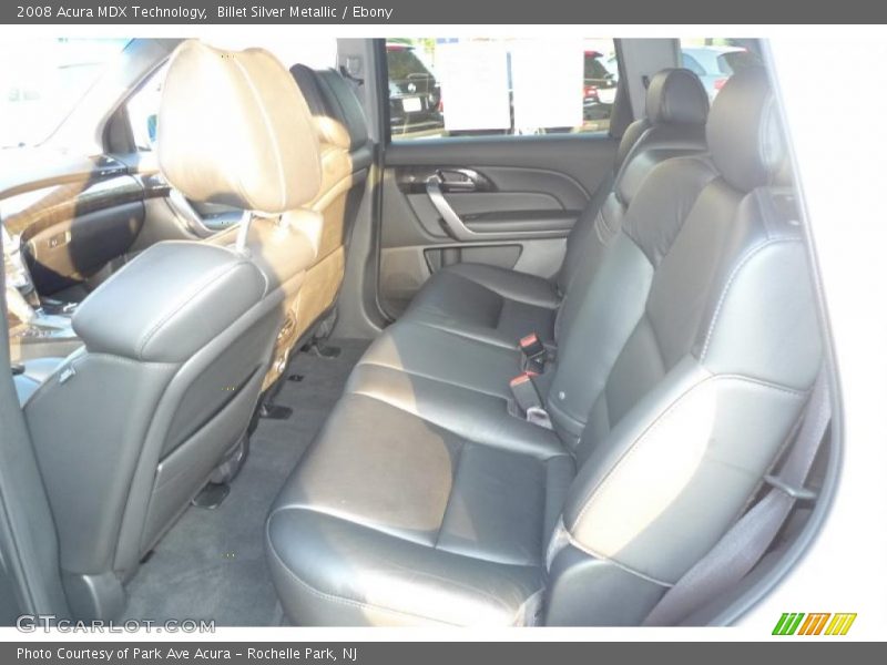 Billet Silver Metallic / Ebony 2008 Acura MDX Technology