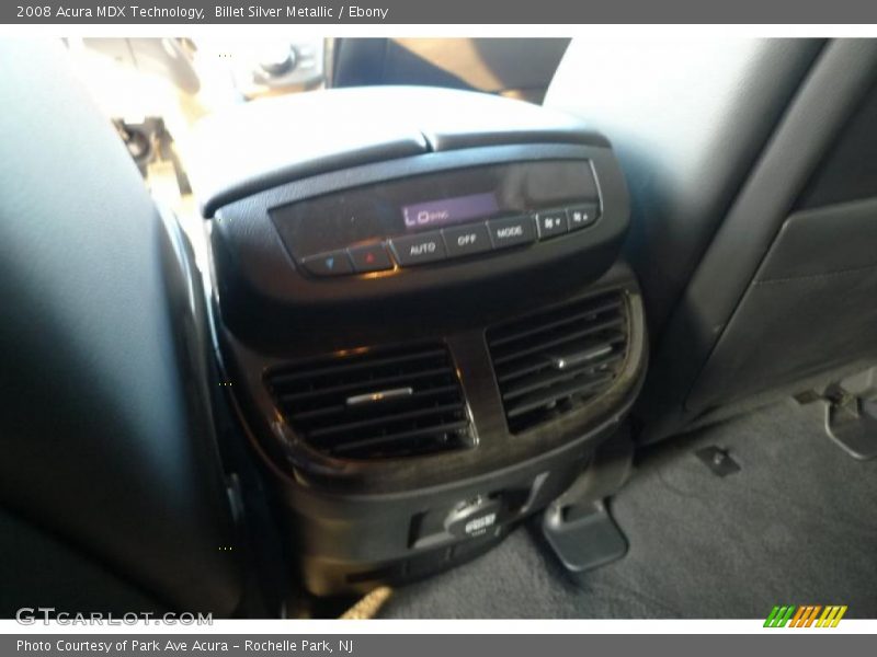 Billet Silver Metallic / Ebony 2008 Acura MDX Technology