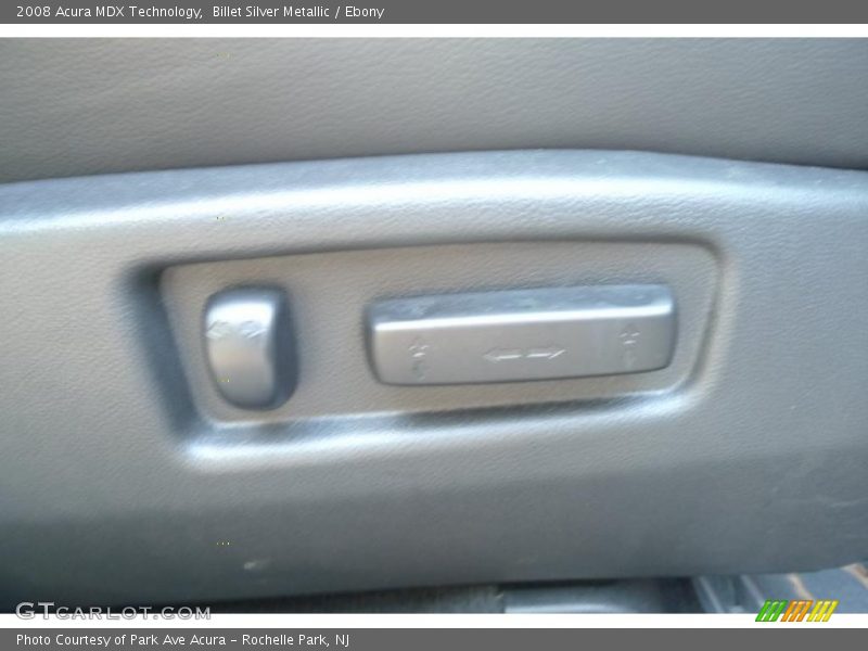Billet Silver Metallic / Ebony 2008 Acura MDX Technology