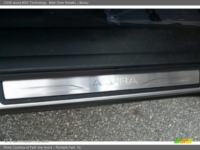 Billet Silver Metallic / Ebony 2008 Acura MDX Technology