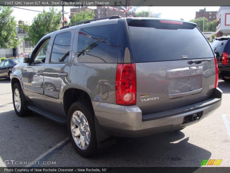 Steel Gray Metallic / Light Titanium 2007 GMC Yukon SLT 4x4