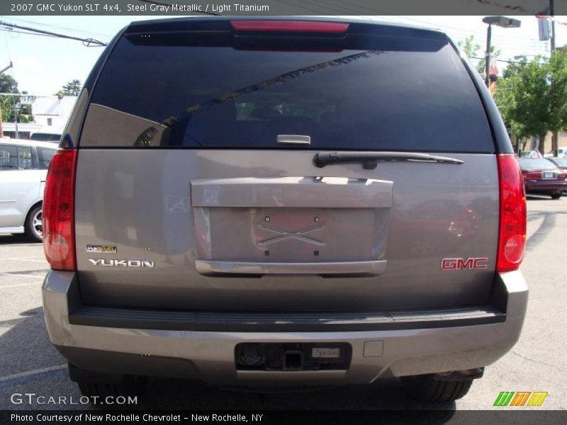 Steel Gray Metallic / Light Titanium 2007 GMC Yukon SLT 4x4