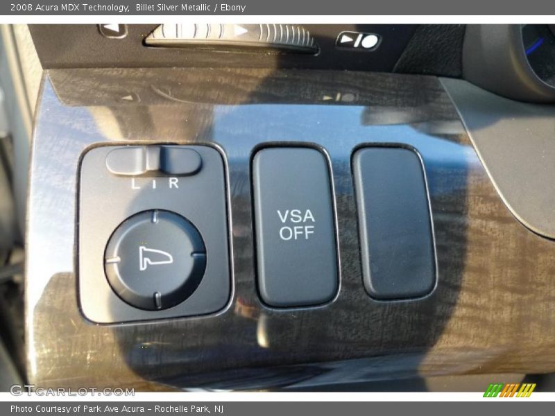 Billet Silver Metallic / Ebony 2008 Acura MDX Technology