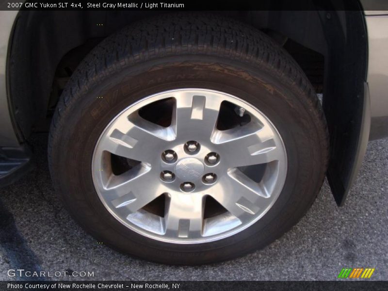 Steel Gray Metallic / Light Titanium 2007 GMC Yukon SLT 4x4