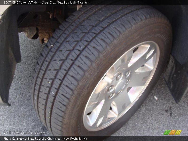 Steel Gray Metallic / Light Titanium 2007 GMC Yukon SLT 4x4
