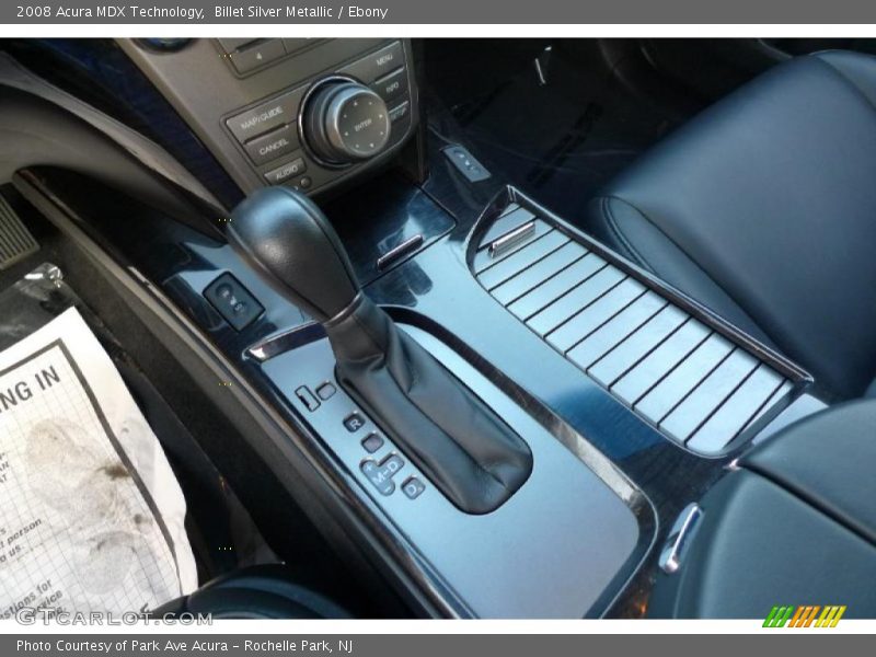 Billet Silver Metallic / Ebony 2008 Acura MDX Technology