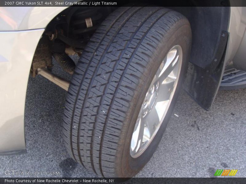 Steel Gray Metallic / Light Titanium 2007 GMC Yukon SLT 4x4