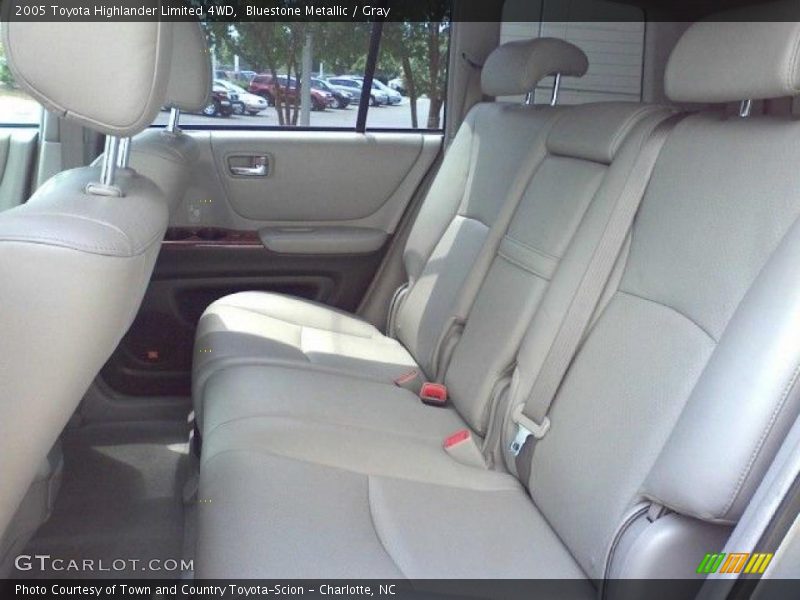 Bluestone Metallic / Gray 2005 Toyota Highlander Limited 4WD