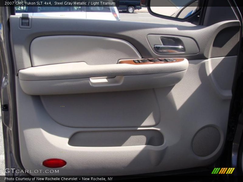 Steel Gray Metallic / Light Titanium 2007 GMC Yukon SLT 4x4