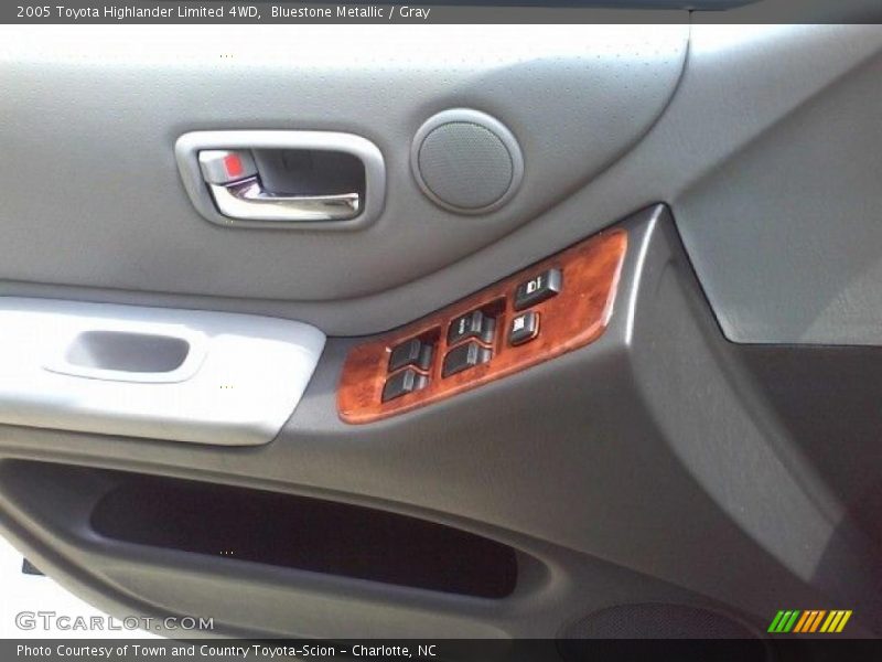Bluestone Metallic / Gray 2005 Toyota Highlander Limited 4WD