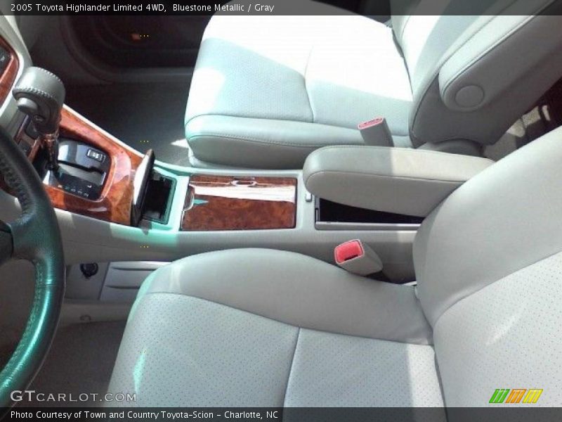 Bluestone Metallic / Gray 2005 Toyota Highlander Limited 4WD