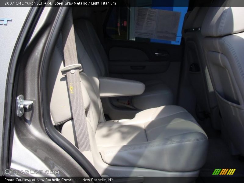 Steel Gray Metallic / Light Titanium 2007 GMC Yukon SLT 4x4