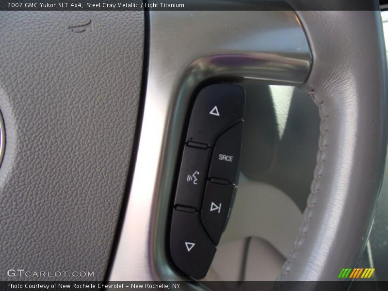 Steel Gray Metallic / Light Titanium 2007 GMC Yukon SLT 4x4