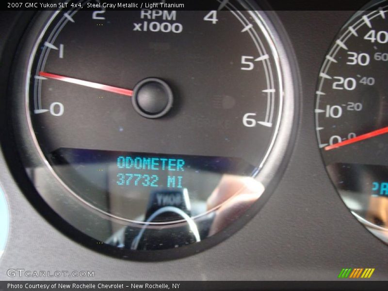 Steel Gray Metallic / Light Titanium 2007 GMC Yukon SLT 4x4