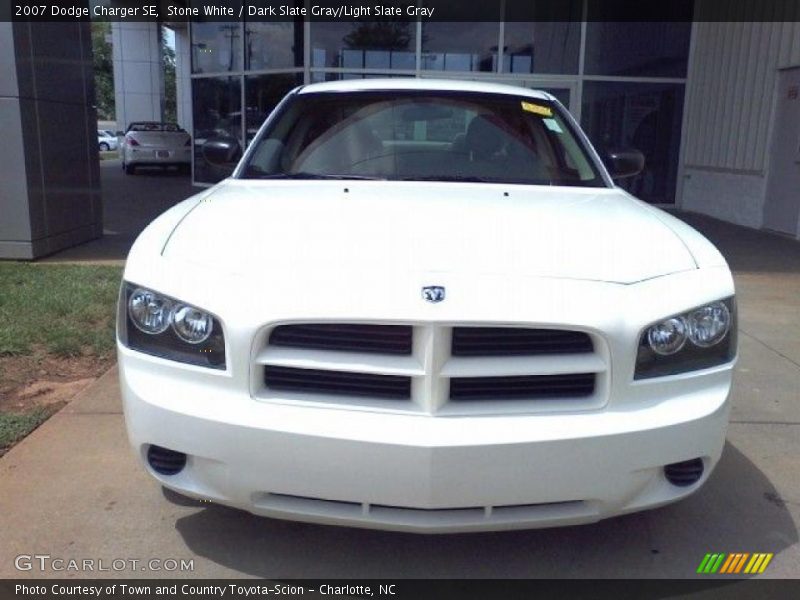 Stone White / Dark Slate Gray/Light Slate Gray 2007 Dodge Charger SE