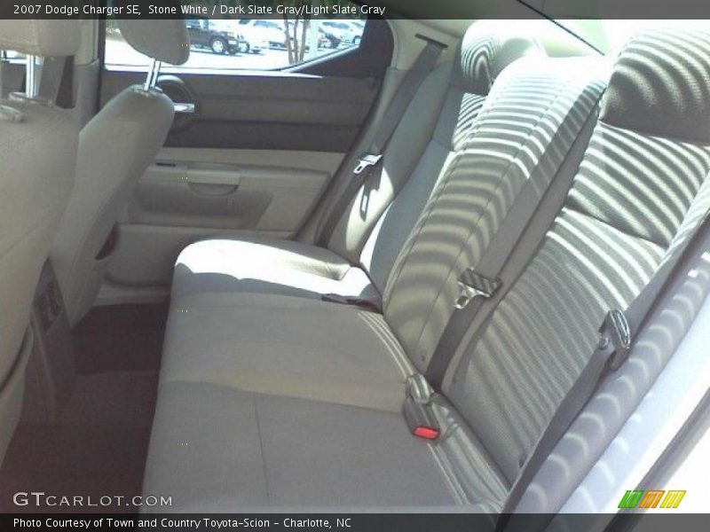 Stone White / Dark Slate Gray/Light Slate Gray 2007 Dodge Charger SE