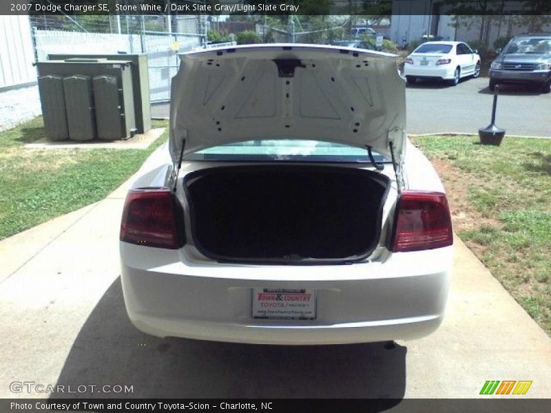 Stone White / Dark Slate Gray/Light Slate Gray 2007 Dodge Charger SE