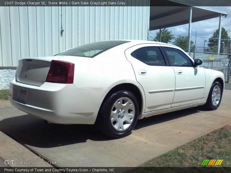 Stone White / Dark Slate Gray/Light Slate Gray 2007 Dodge Charger SE