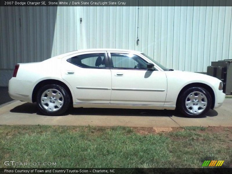 Stone White / Dark Slate Gray/Light Slate Gray 2007 Dodge Charger SE