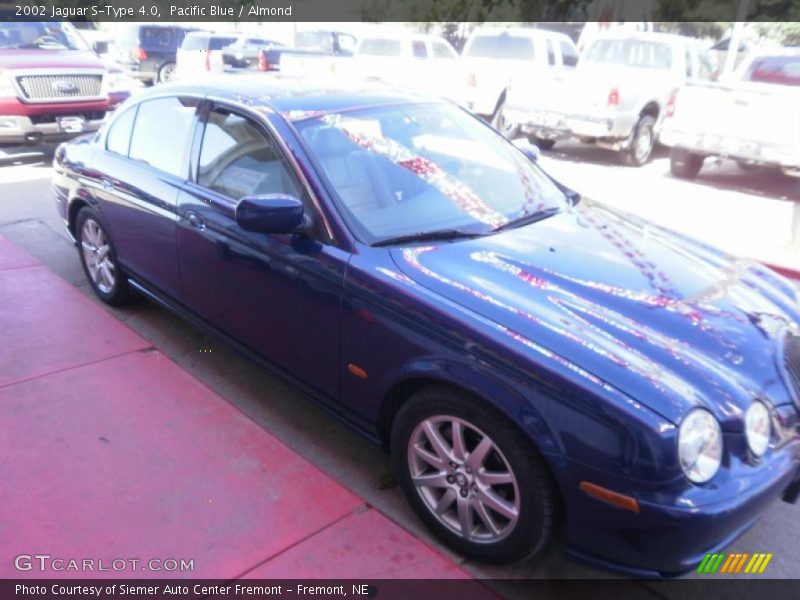 Pacific Blue / Almond 2002 Jaguar S-Type 4.0