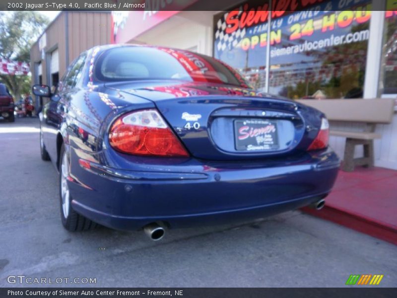 Pacific Blue / Almond 2002 Jaguar S-Type 4.0