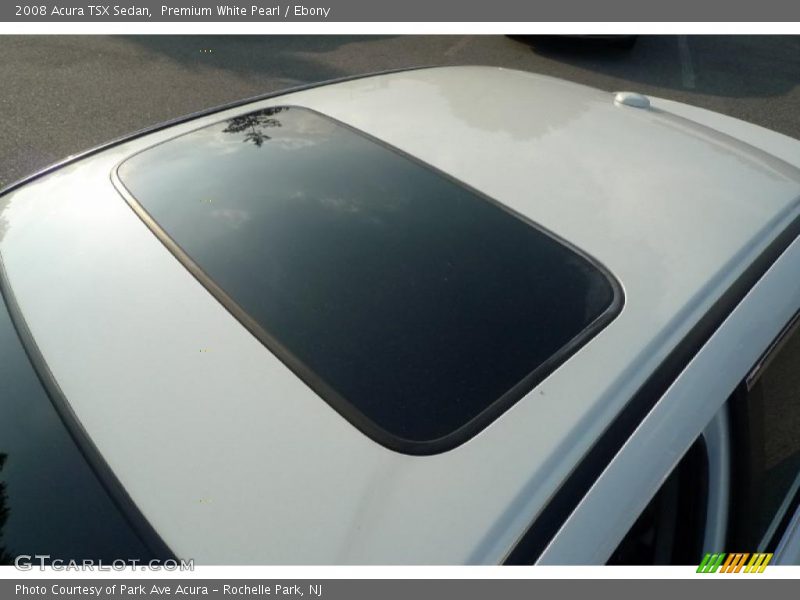 Premium White Pearl / Ebony 2008 Acura TSX Sedan