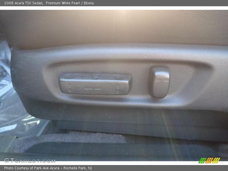 Premium White Pearl / Ebony 2008 Acura TSX Sedan