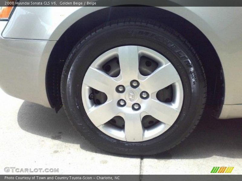 Golden Beige / Beige 2008 Hyundai Sonata GLS V6