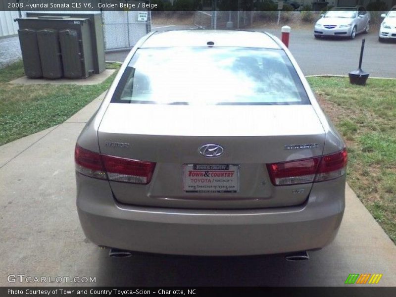 Golden Beige / Beige 2008 Hyundai Sonata GLS V6