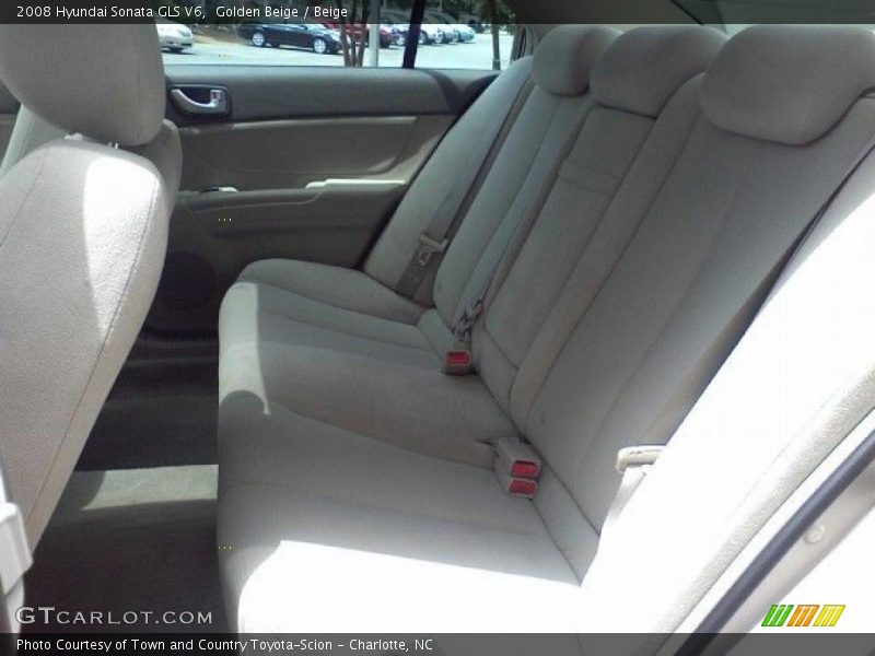 Golden Beige / Beige 2008 Hyundai Sonata GLS V6