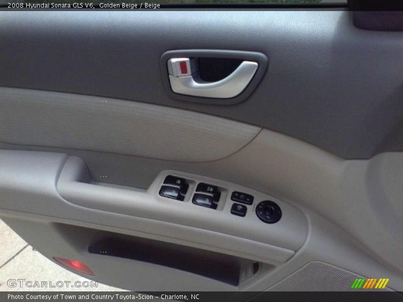 Golden Beige / Beige 2008 Hyundai Sonata GLS V6