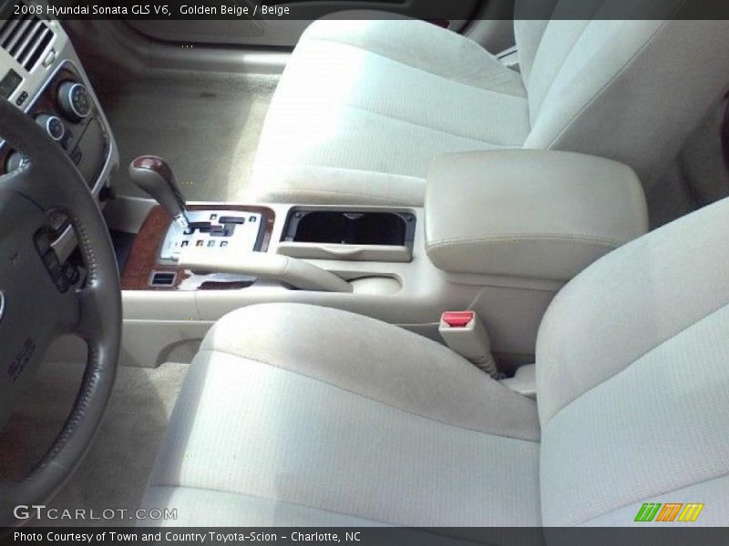 Golden Beige / Beige 2008 Hyundai Sonata GLS V6