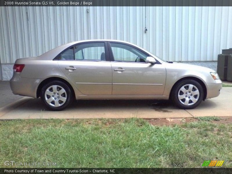 Golden Beige / Beige 2008 Hyundai Sonata GLS V6