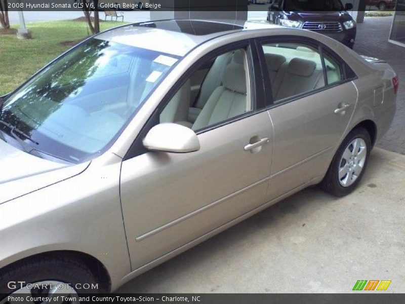 Golden Beige / Beige 2008 Hyundai Sonata GLS V6