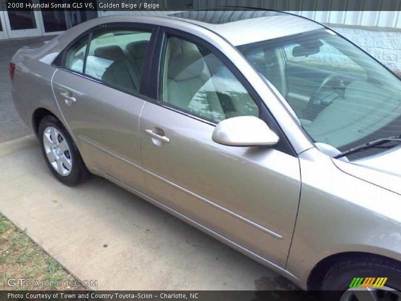 Golden Beige / Beige 2008 Hyundai Sonata GLS V6