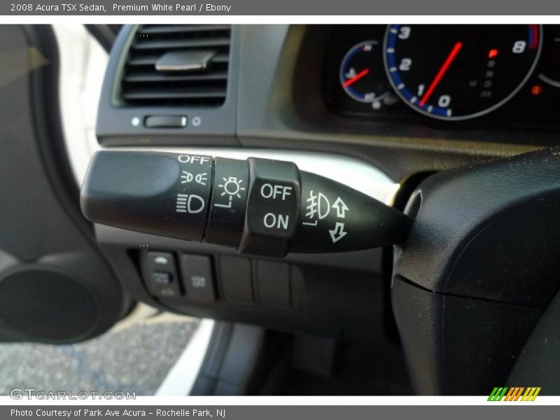 Premium White Pearl / Ebony 2008 Acura TSX Sedan