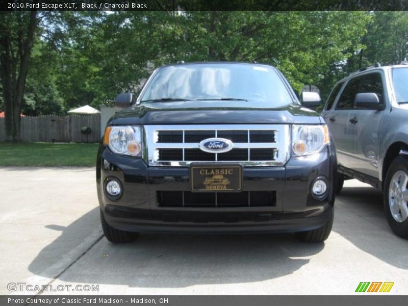Black / Charcoal Black 2010 Ford Escape XLT