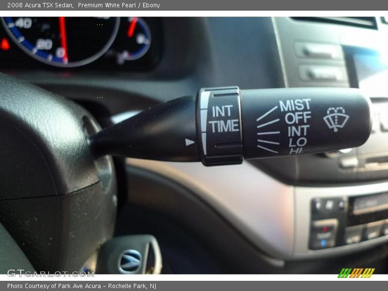 Premium White Pearl / Ebony 2008 Acura TSX Sedan