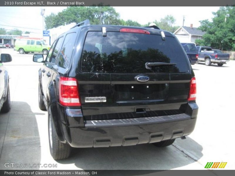 Black / Charcoal Black 2010 Ford Escape XLT
