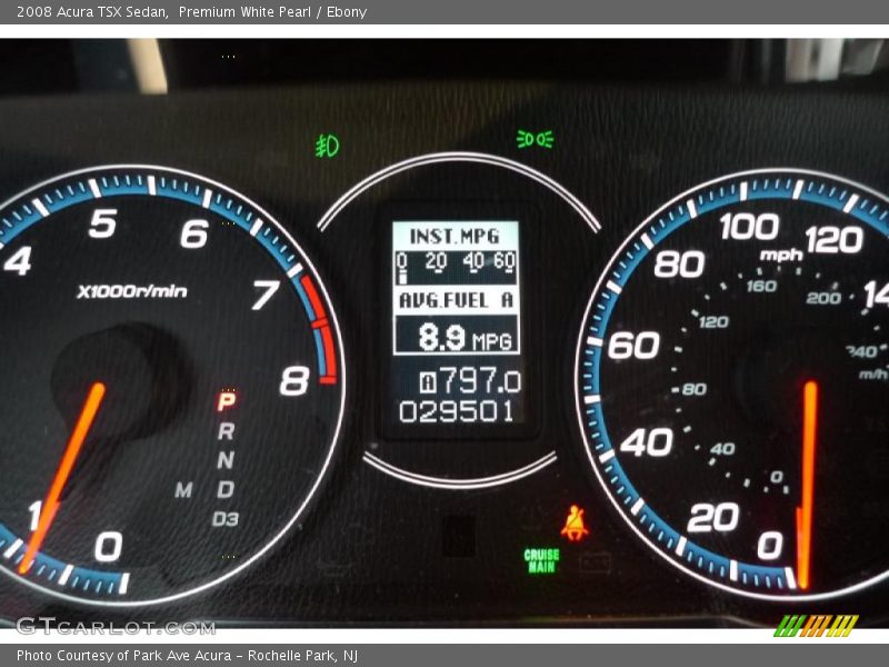 Premium White Pearl / Ebony 2008 Acura TSX Sedan