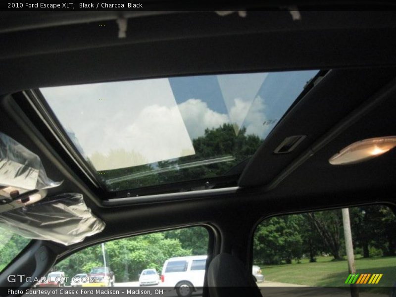 Black / Charcoal Black 2010 Ford Escape XLT