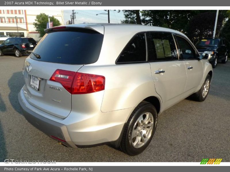 Billet Silver Metallic / Ebony 2007 Acura MDX Technology