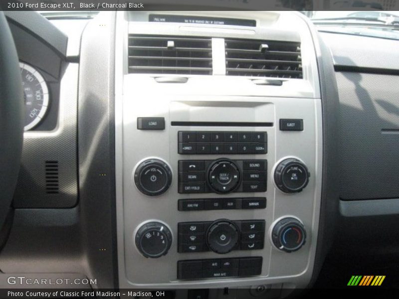 Black / Charcoal Black 2010 Ford Escape XLT