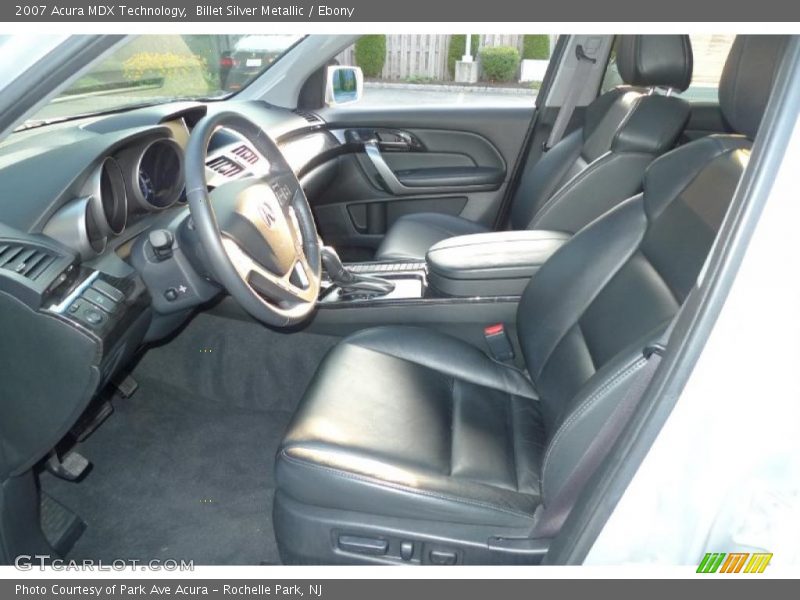 Billet Silver Metallic / Ebony 2007 Acura MDX Technology