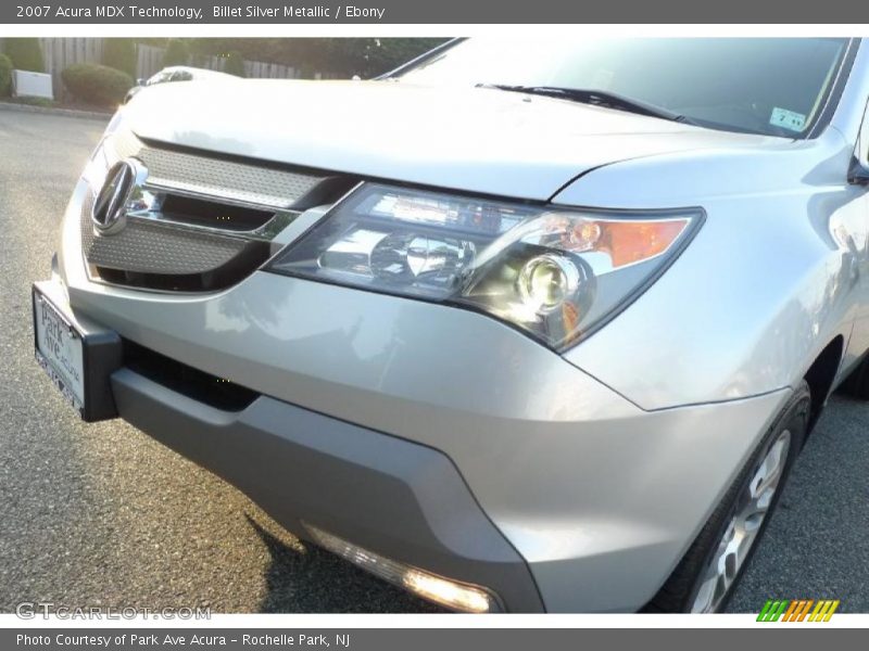 Billet Silver Metallic / Ebony 2007 Acura MDX Technology