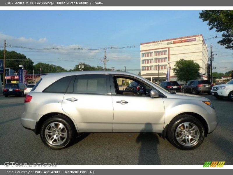 Billet Silver Metallic / Ebony 2007 Acura MDX Technology