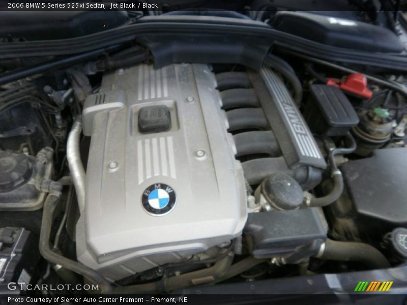 Jet Black / Black 2006 BMW 5 Series 525xi Sedan
