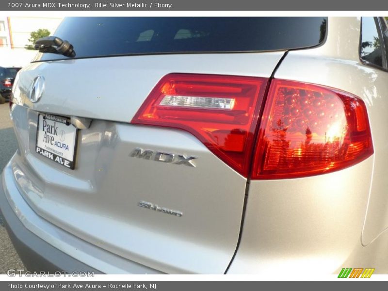 Billet Silver Metallic / Ebony 2007 Acura MDX Technology