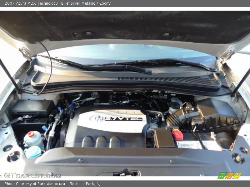 Billet Silver Metallic / Ebony 2007 Acura MDX Technology